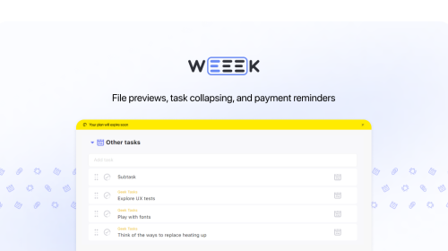 Weeek Week #53: File previews, task collapsing, and payment reminders