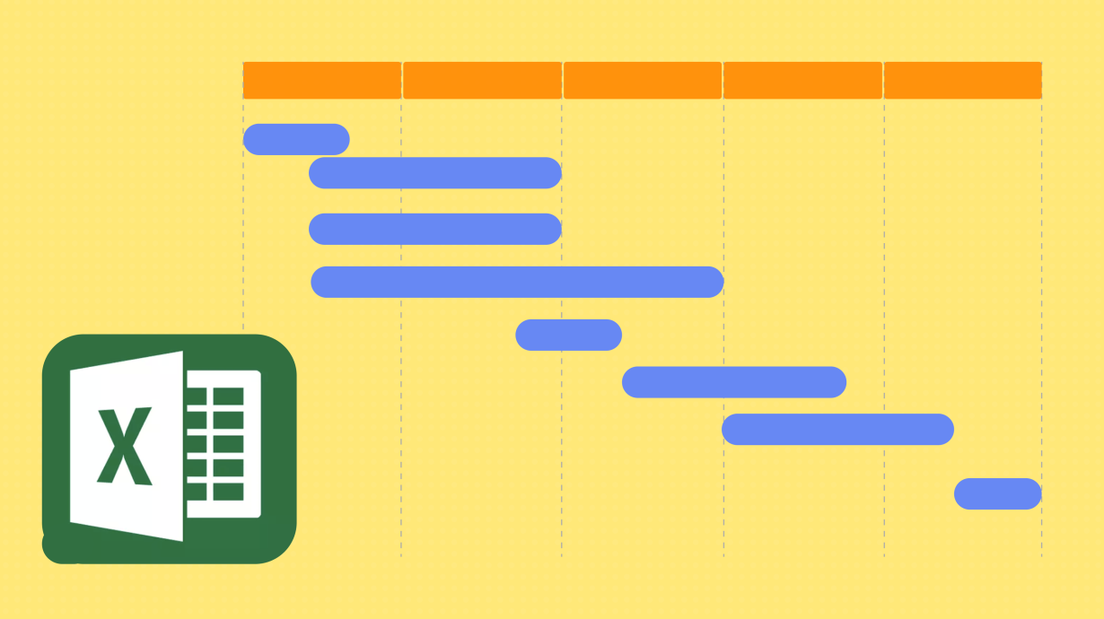 Как сделать диаграмму Ганта в Excel: пошаговая инструкция с примерами