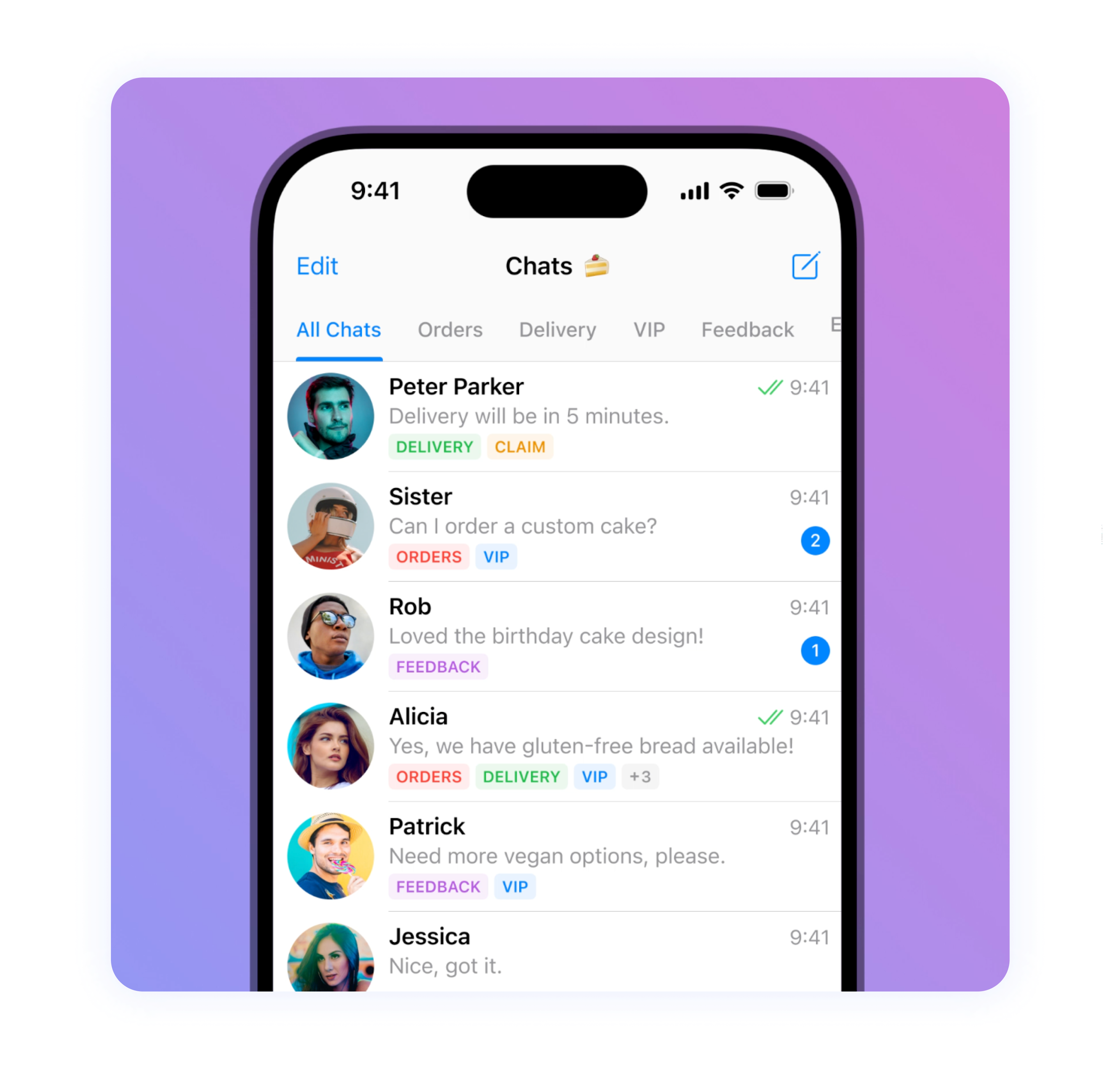 Telegram — кроссплатформенный мессенджер