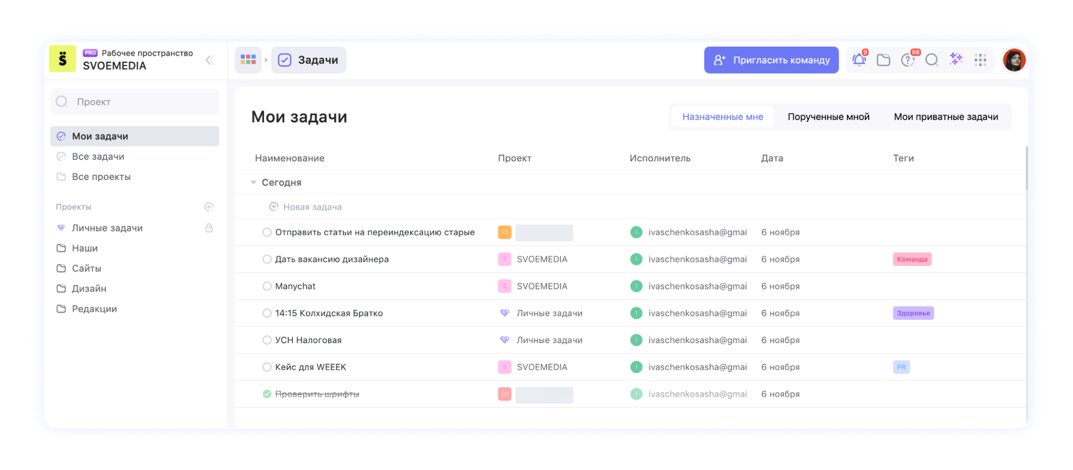 Как перевезти редакции из Notion в WEEEK. Кейс контент-агентства SVOEMEDIA