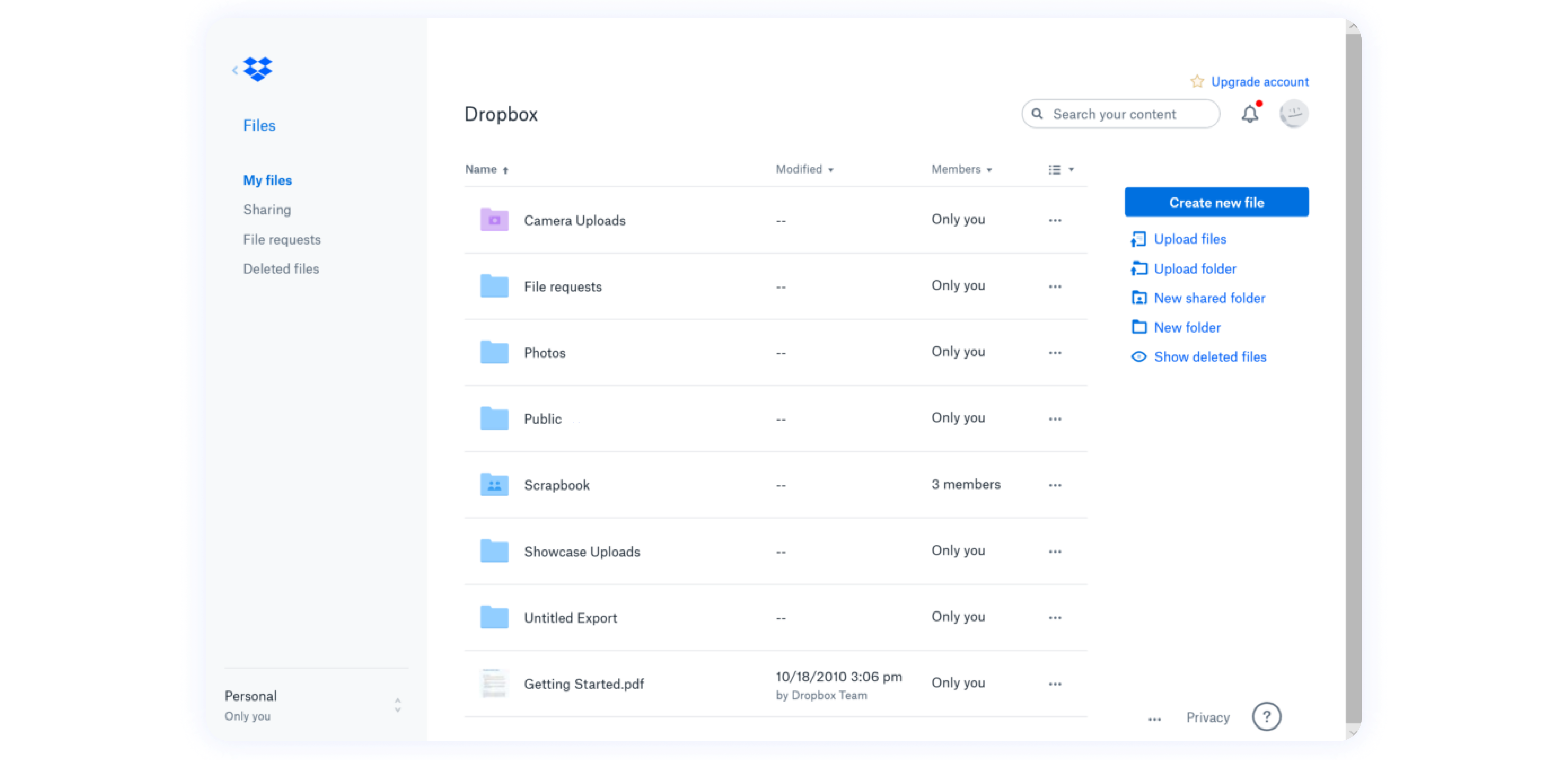 Dropbox&nbsp;— облачное хранилище