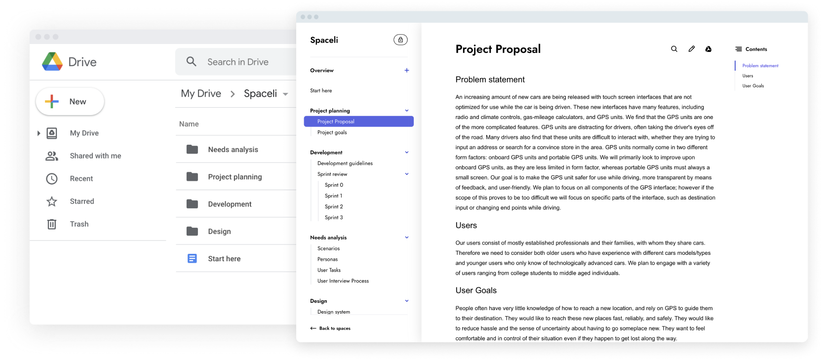 knowledge base in google workspace