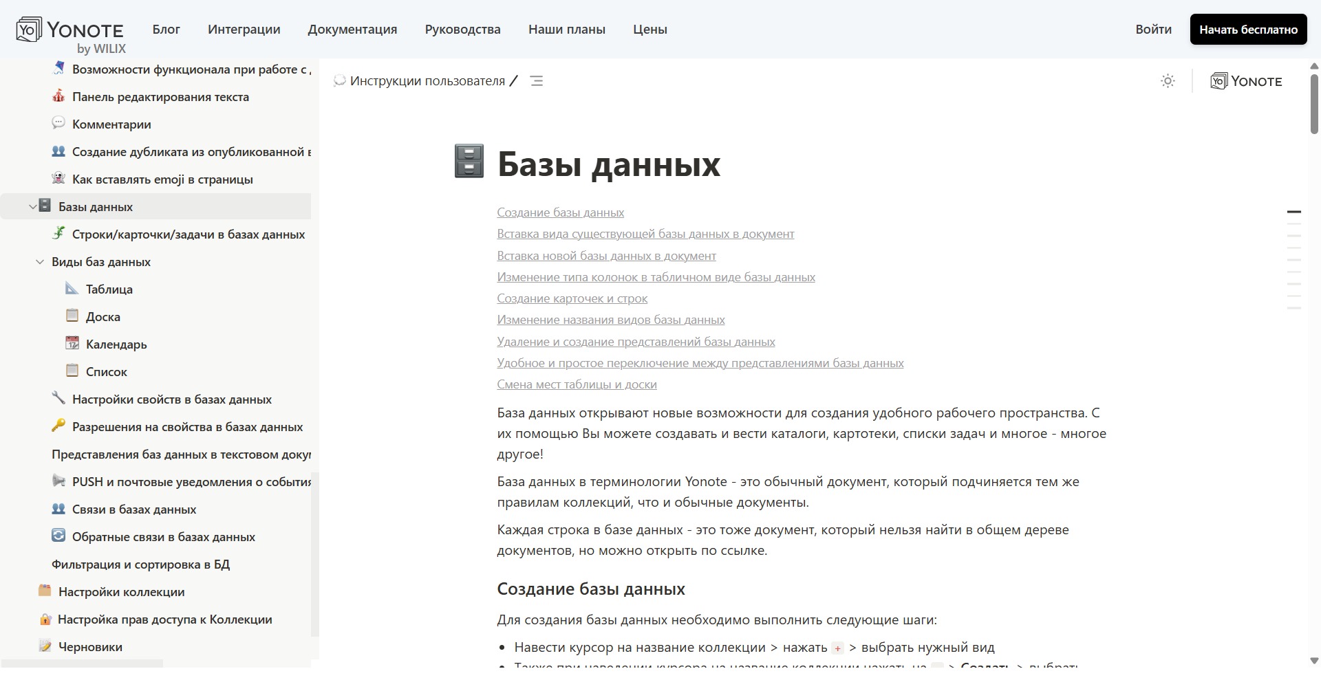 Аналог Confluence Yonote Yonote