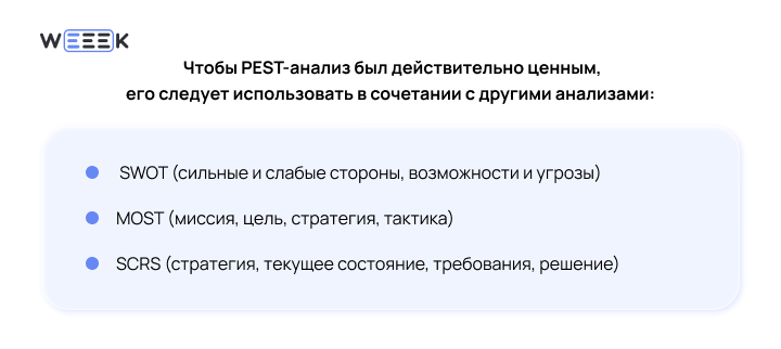 Преимущества pest-анализа
