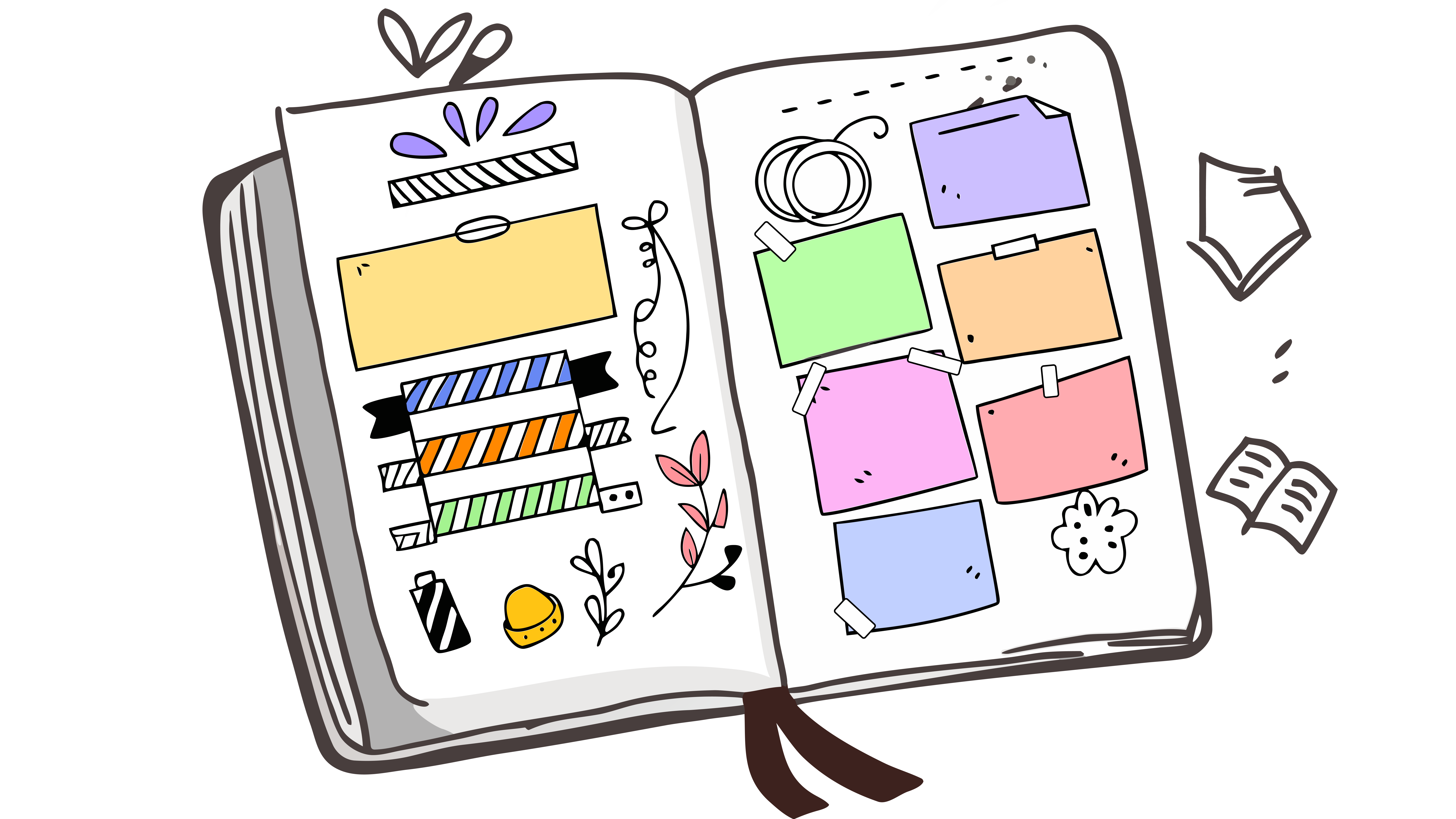 Как выглядит&nbsp;Bullet Journal