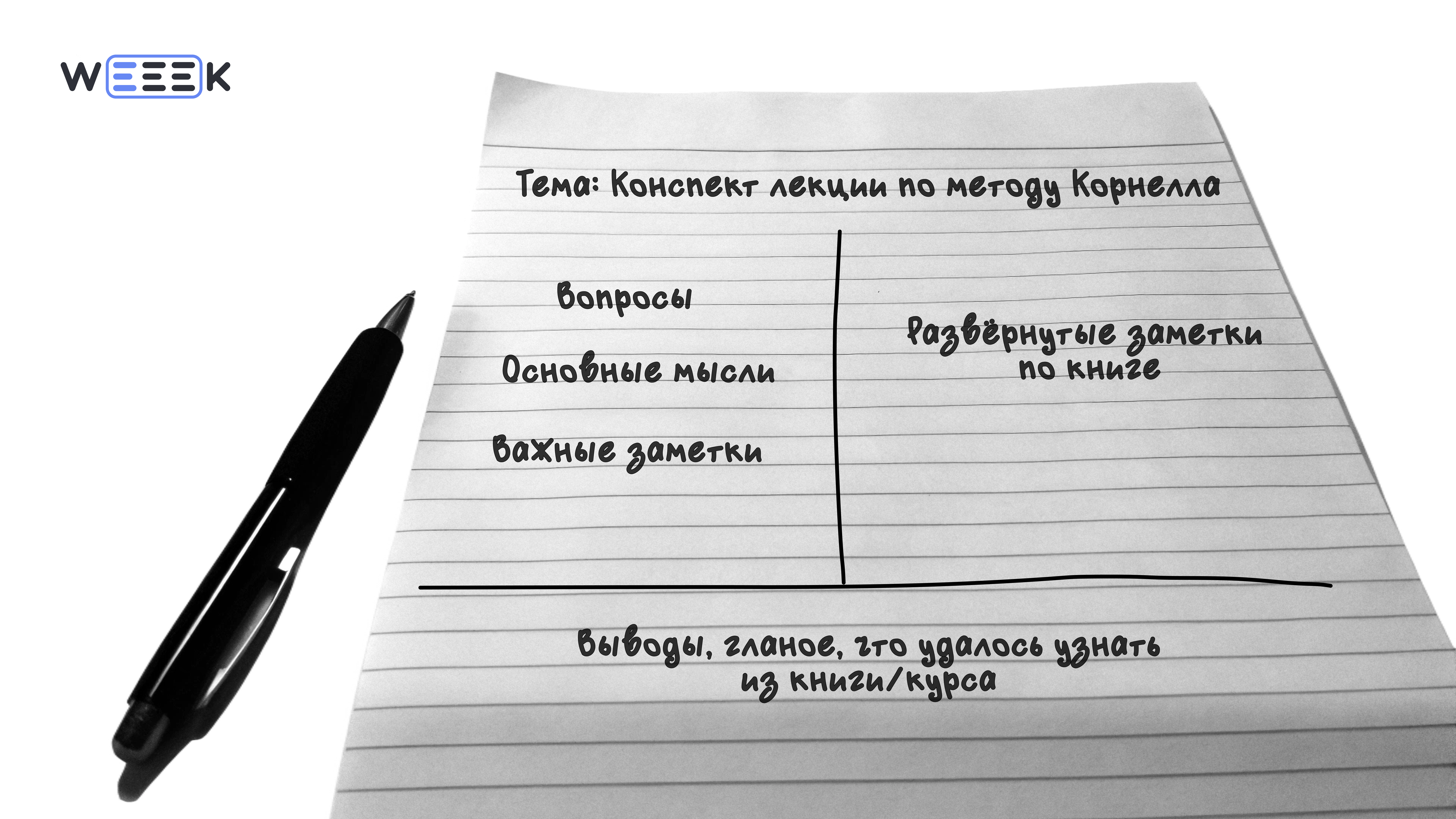 Конспект по технике Корнелла