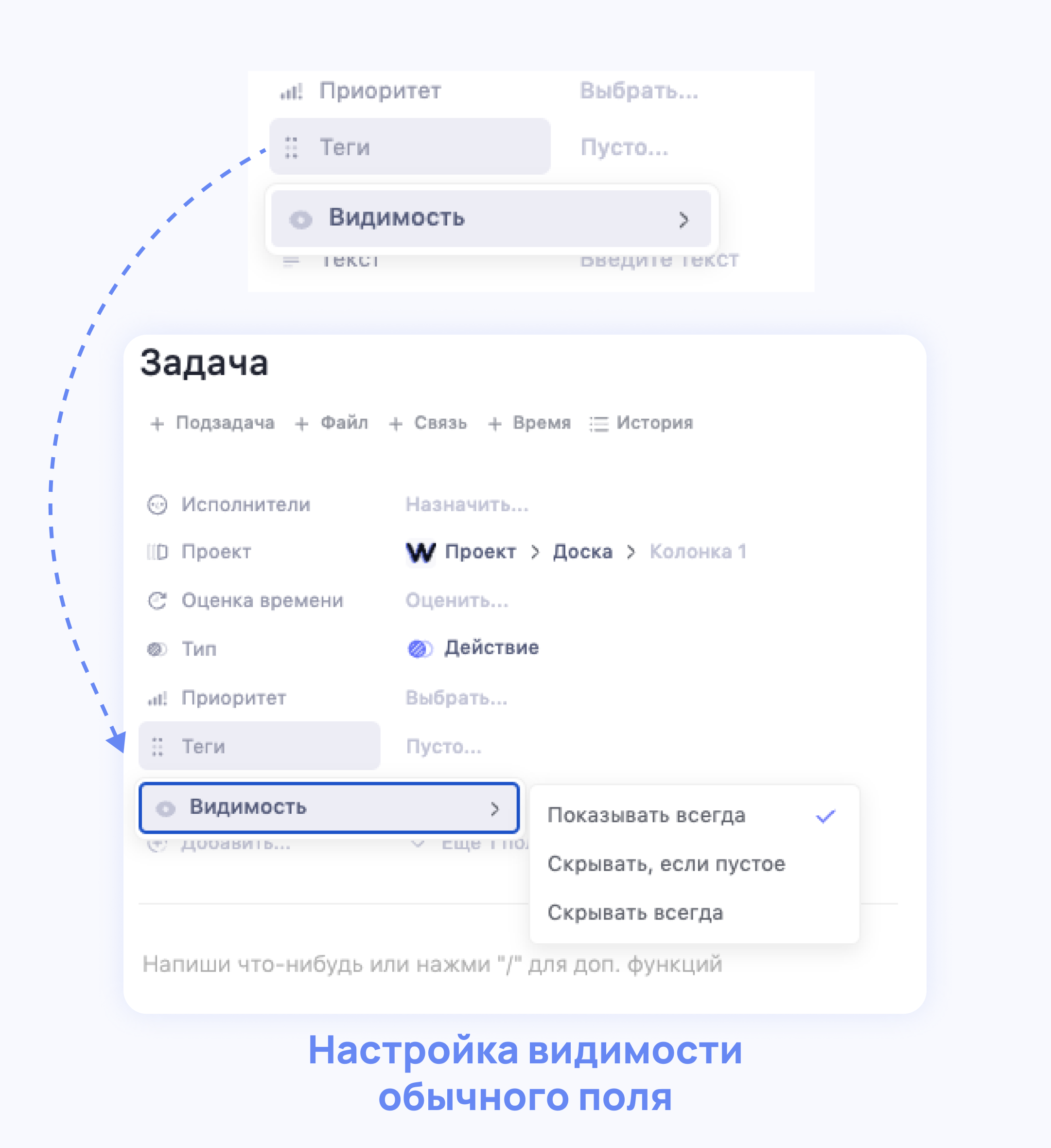 Как сделать задачу в WEEEK максимально информативной и не перегруженной&nbsp;