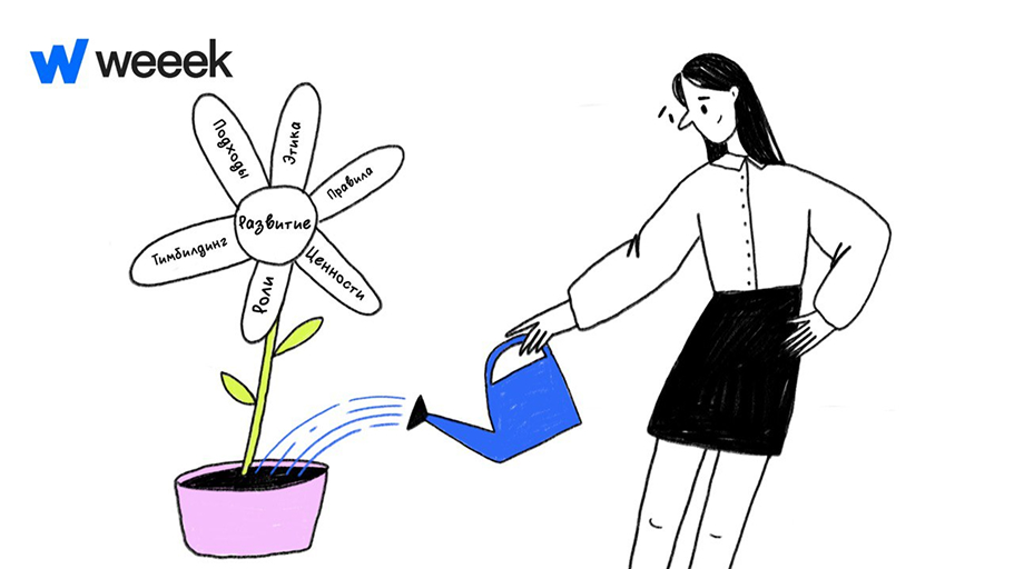 Работа каждого члена команды — вклад в процветание Сотрудница помогает корпоративному росту