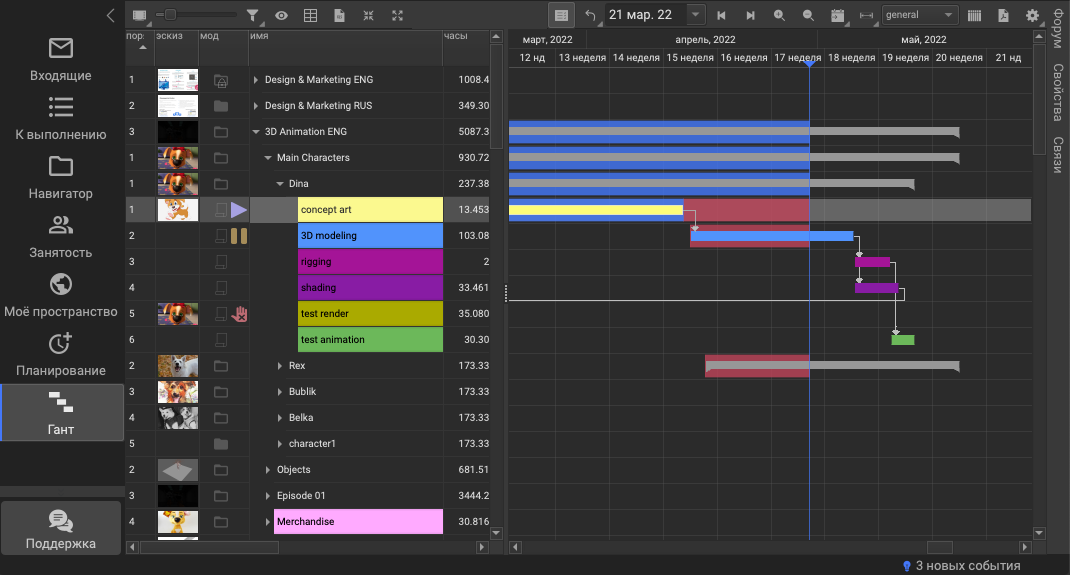 Программное обеспечение для управления проектами и совместной работы