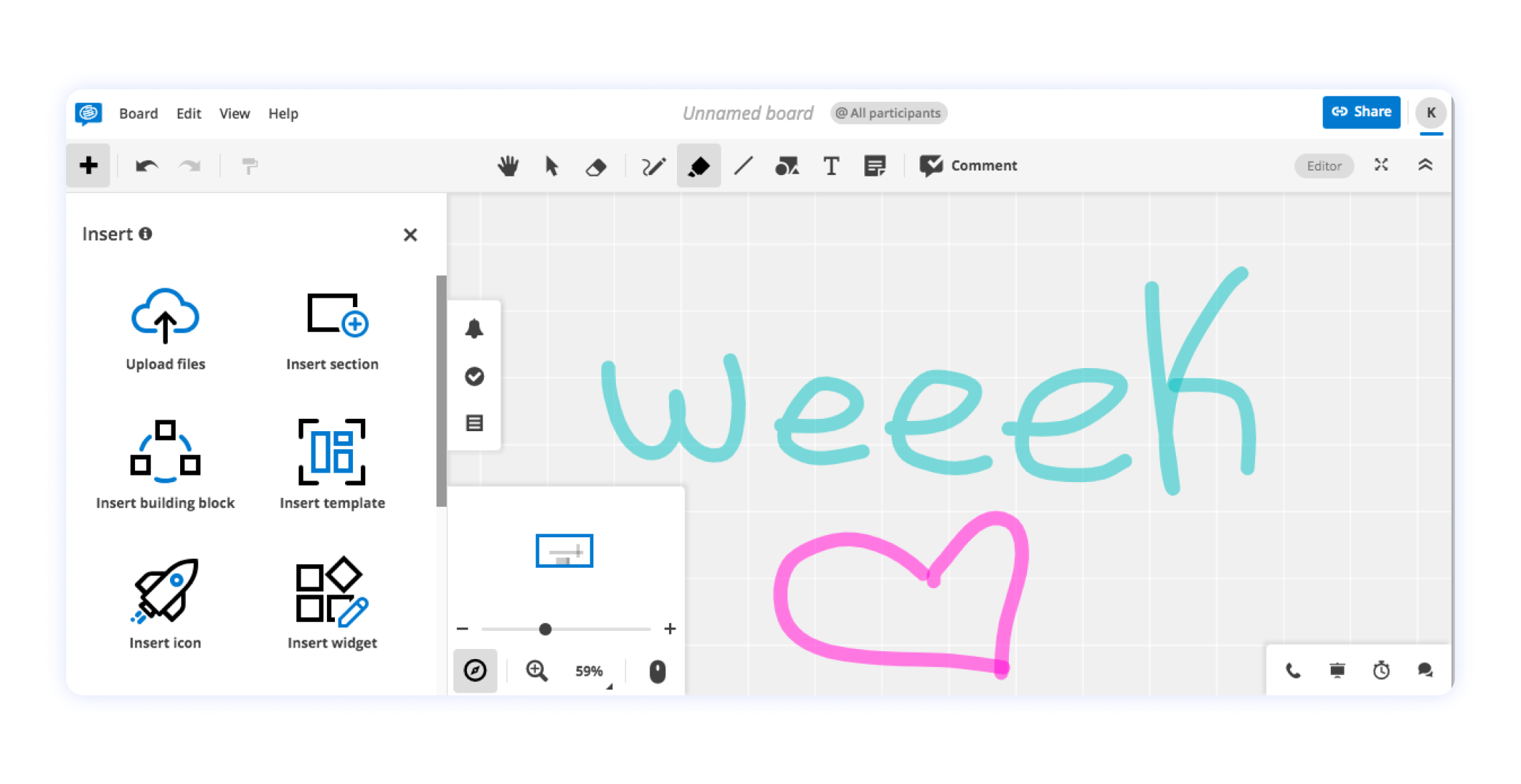 онлайн доска для совместной работы