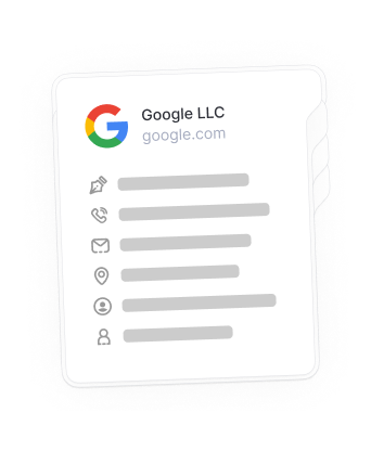 Контакты и компании