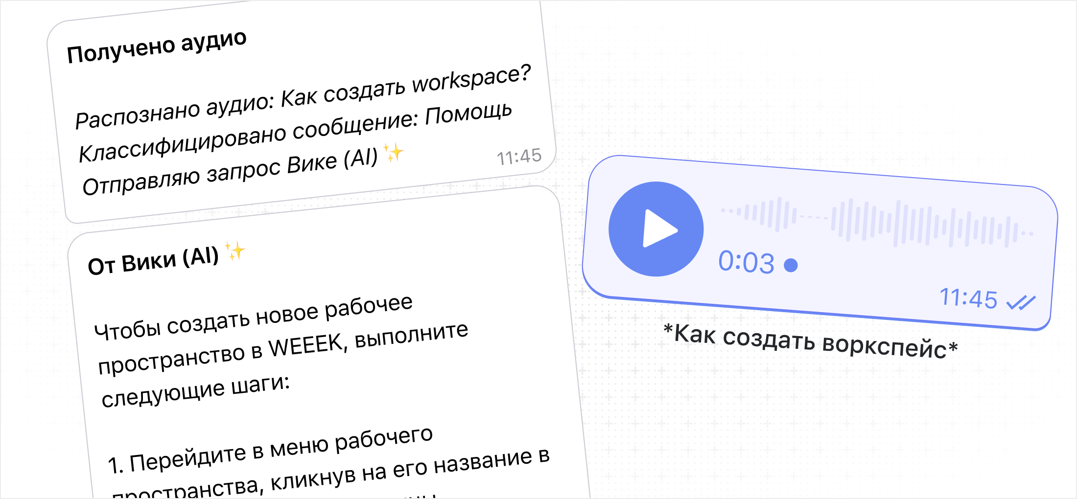 Weeek week 102 Голосовые запросы к ИИ